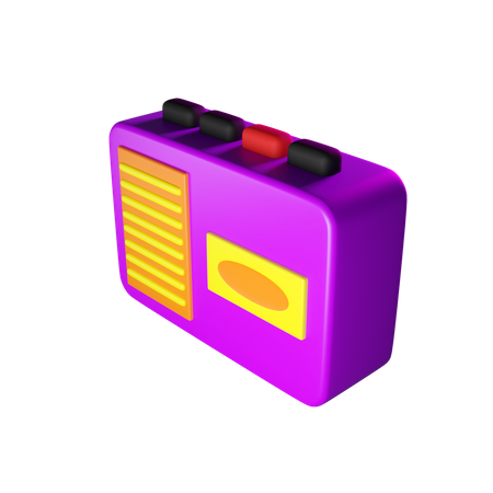 Walkman  3D Icon