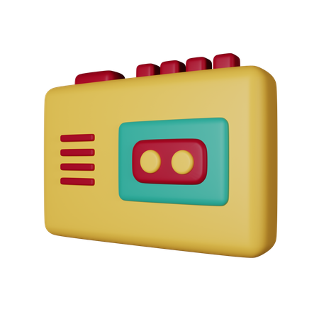 Walkman  3D Icon