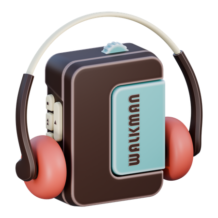 Walkman  3D Icon