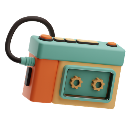 Walkman  3D Icon