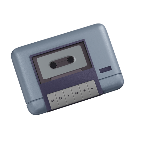 Walkman  3D Illustration