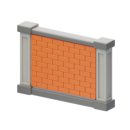 Wall  3D Icon