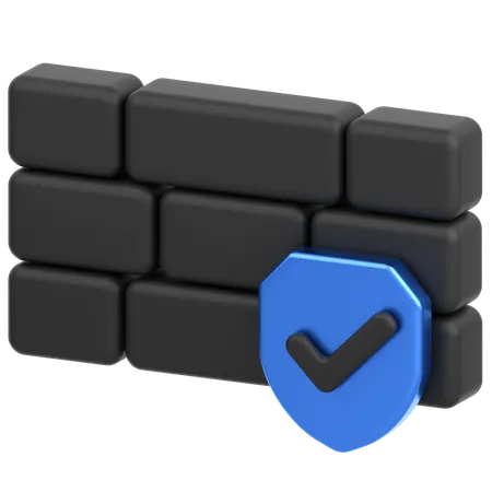Wall  3D Icon