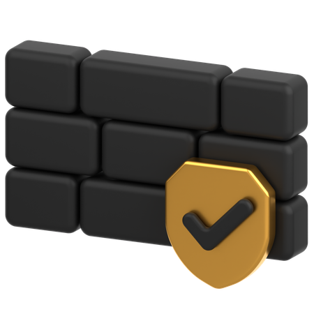 Wall  3D Icon