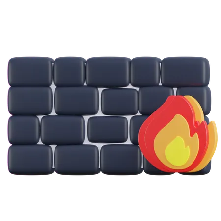 Wall Burn  3D Icon