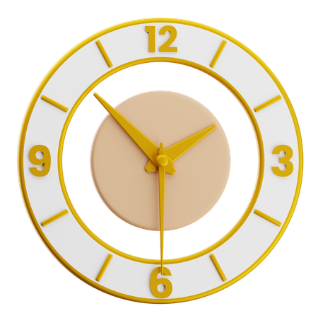 Wall Clock  3D Icon