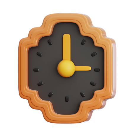 벽 시계  3D Icon