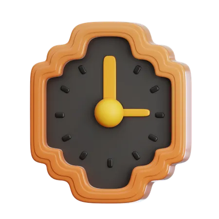 벽 시계  3D Icon
