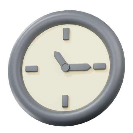 Wall Clock  3D Icon