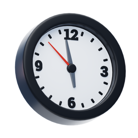 Wall Clock  3D Icon