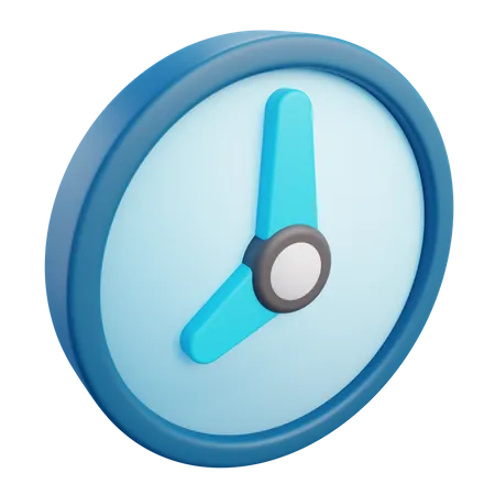 Wall Clock  3D Icon