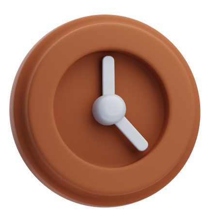 Wall Clock  3D Icon