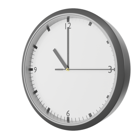 Wall Clock  3D Icon