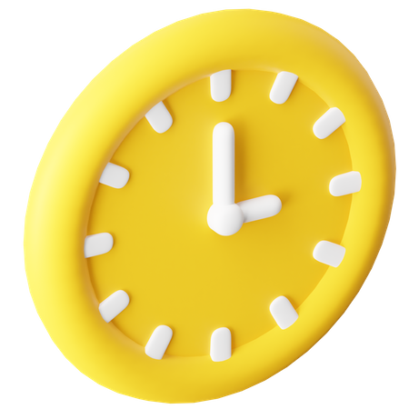 Wall Clock  3D Icon