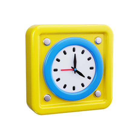 Wall Clock  3D Icon