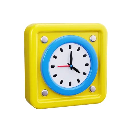 Wall Clock  3D Icon