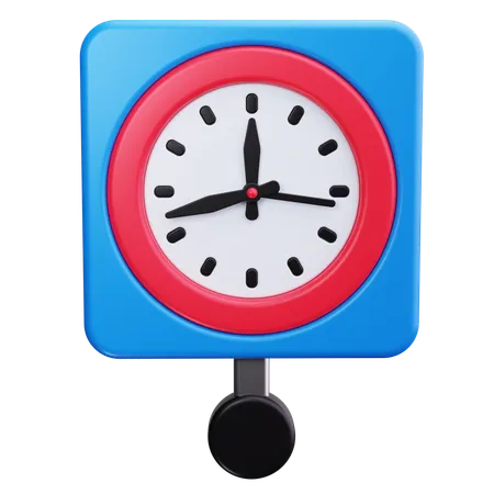 Wall Clock  3D Icon