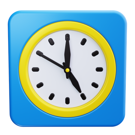 Wall Clock  3D Icon