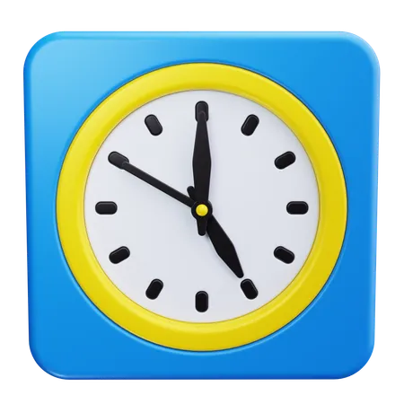 Wall Clock  3D Icon