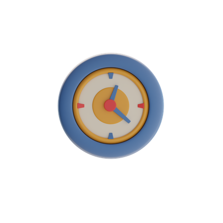 Wall Clock  3D Icon