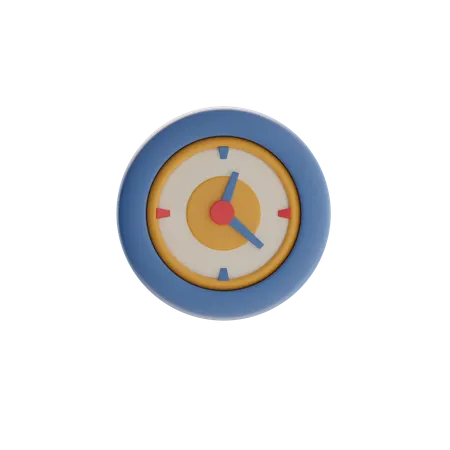 Wall Clock  3D Icon