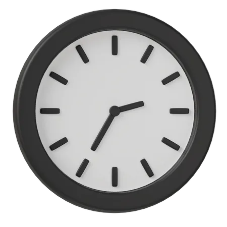 Wall Clock  3D Icon