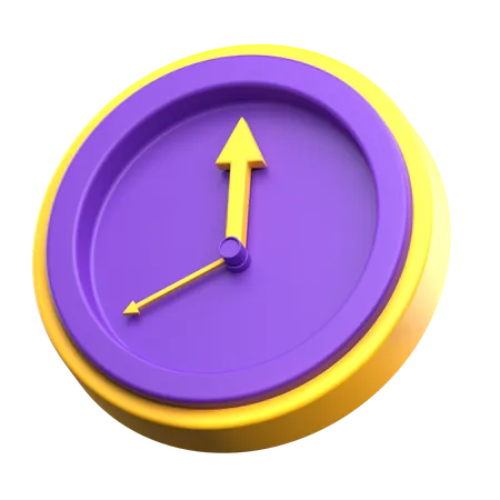 Wall Clock  3D Icon