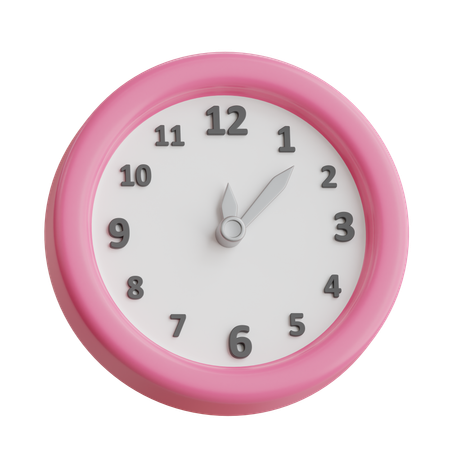 Wall Clock  3D Icon