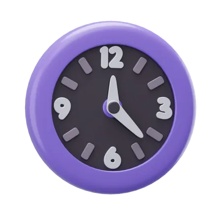 Wall Clock  3D Icon
