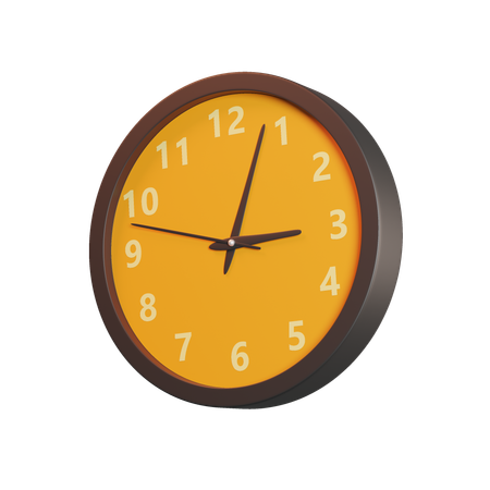 Wall Clock  3D Icon