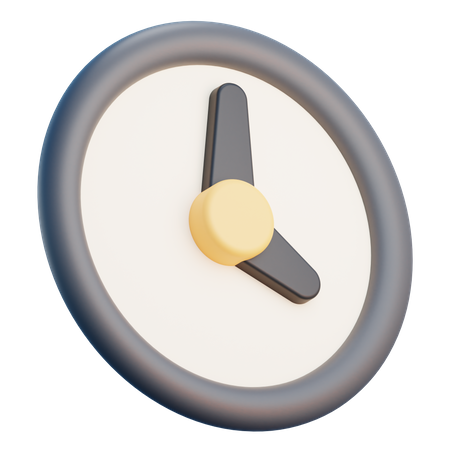 Wall Clock  3D Icon