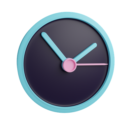 Wall Clock  3D Icon