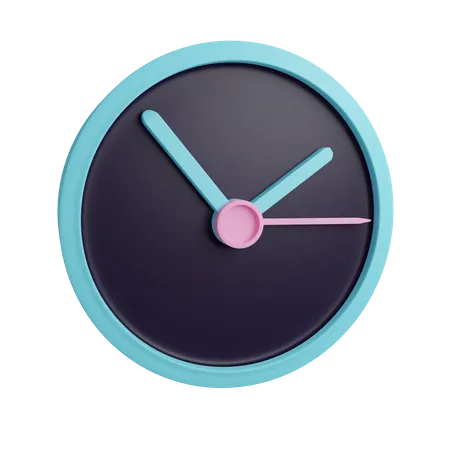 Wall Clock  3D Icon