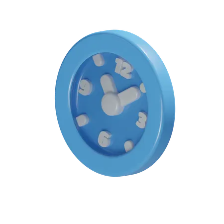 Wall Clock  3D Icon