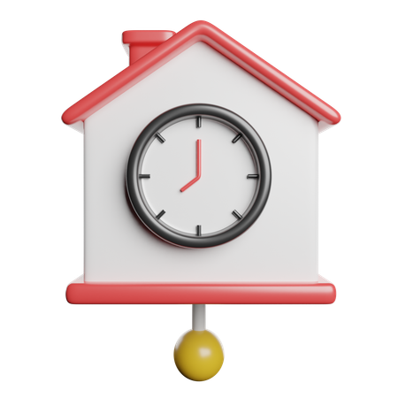 Wall Clock  3D Icon