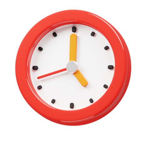 Wall Clock  3D Icon