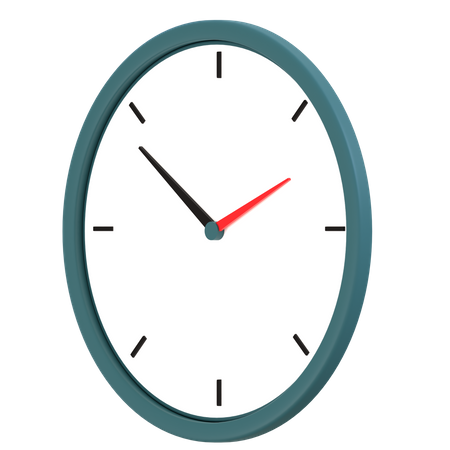 Wall Clock  3D Icon