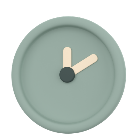 Wall Clock  3D Icon