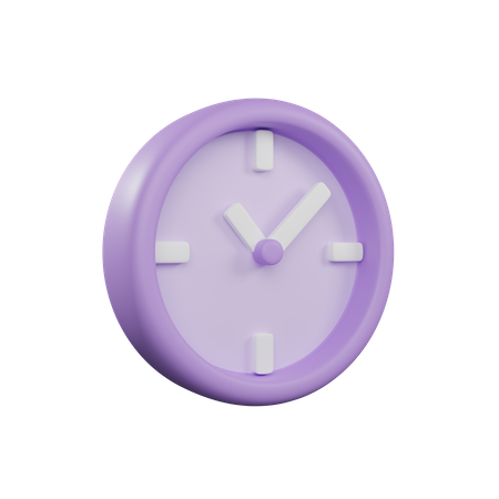 Wall clock  3D Icon