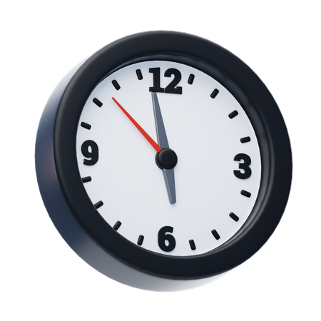 Wall Clock  3D Icon