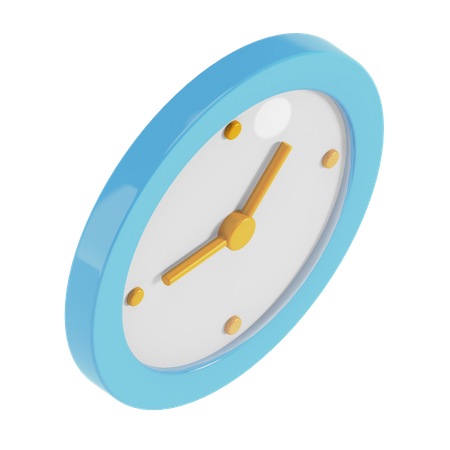 Wall Clock  3D Illustration