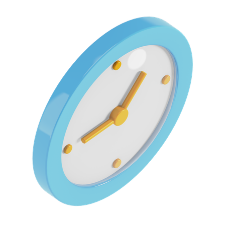 Wall Clock  3D Illustration
