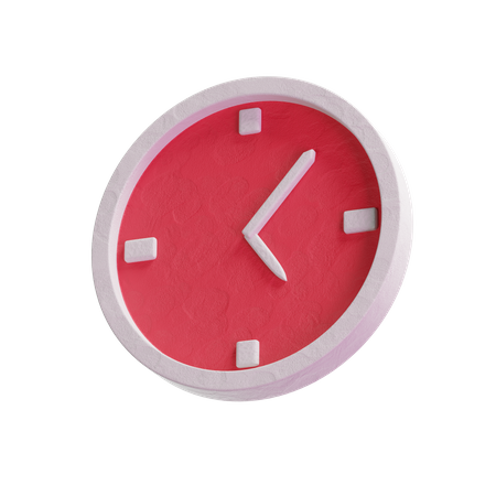 Wall Clock  3D Logo