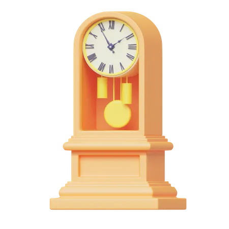 Wall Clock 3D Icon
