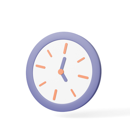 Wall Clock  3D Icon