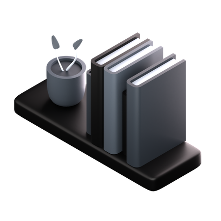 Wall Shelf  3D Icon