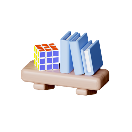 Wall Shelf  3D Icon