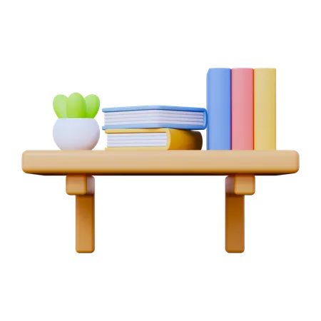 Wall Shelf  3D Icon