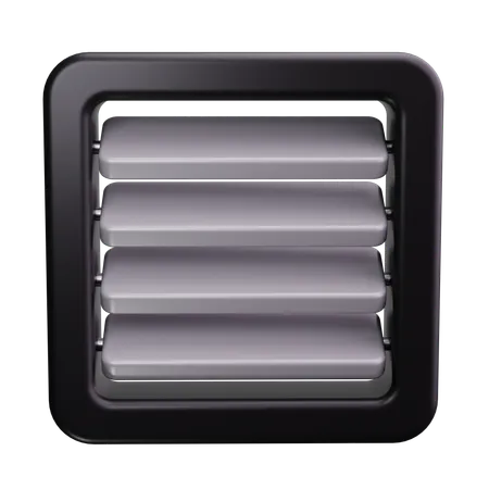 Wall Vent  3D Icon