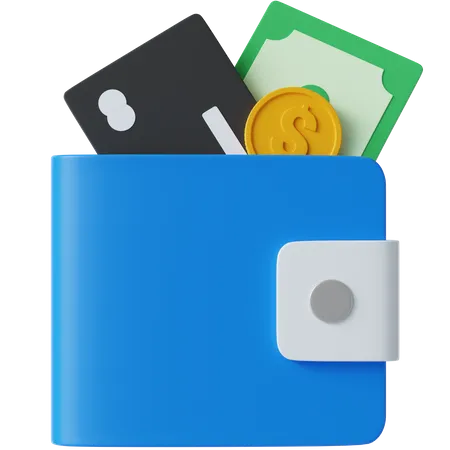 Wallet  3D Icon